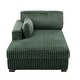 preview thumbnail 117 of 150, 42" W Plush Corduroy Upholstered Chaise Lounge Sleeper for Living