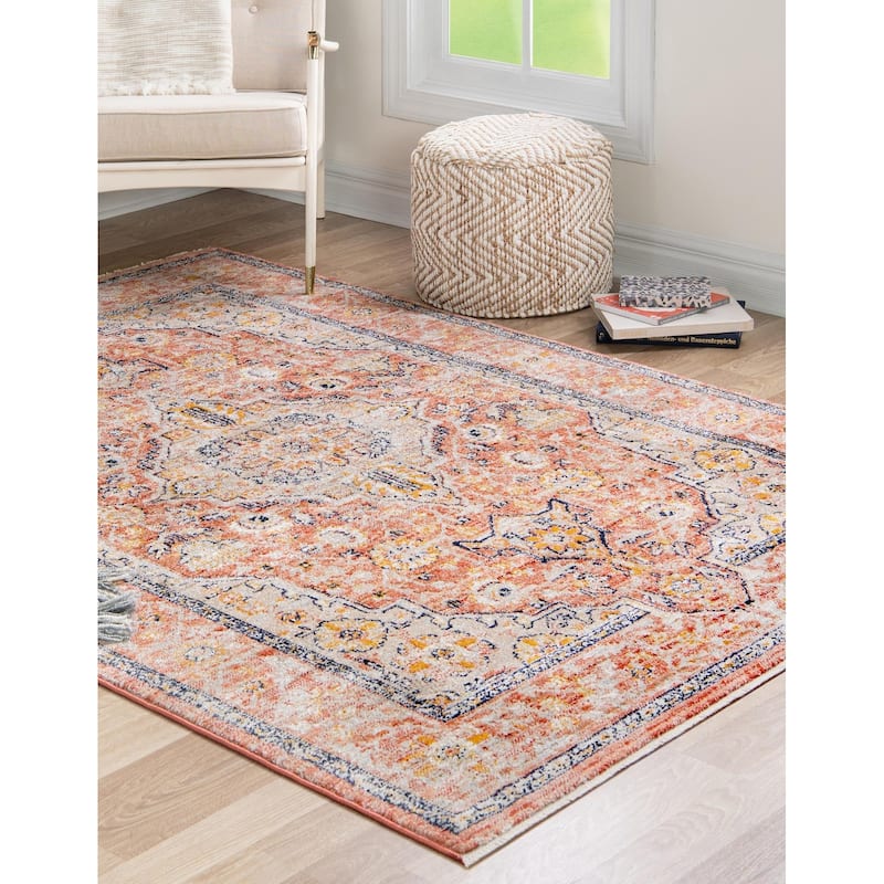 Traditional Nixa Collection Area Rug