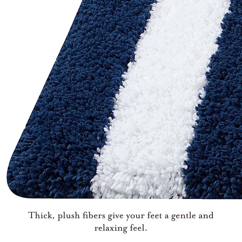 Laura Ashley Eden Stripe Bath Mat