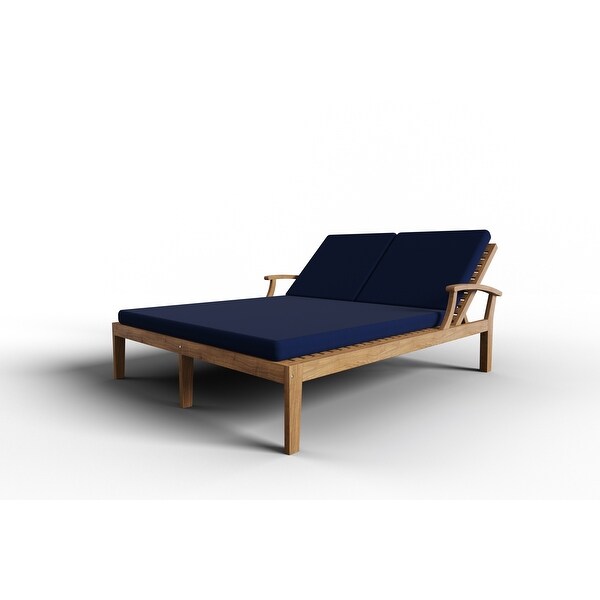 Double reclining sun lounger discount