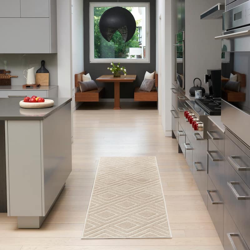 Nourison Casual Indoor only Geometric Area Rug