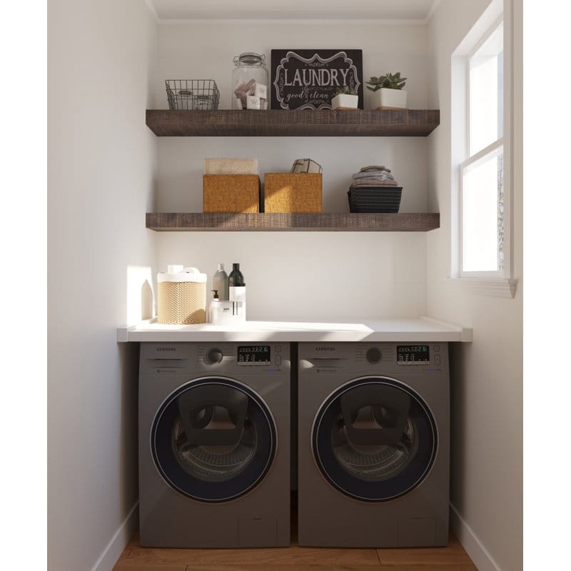 Farmhouse Solid Wood Mantel Shelf