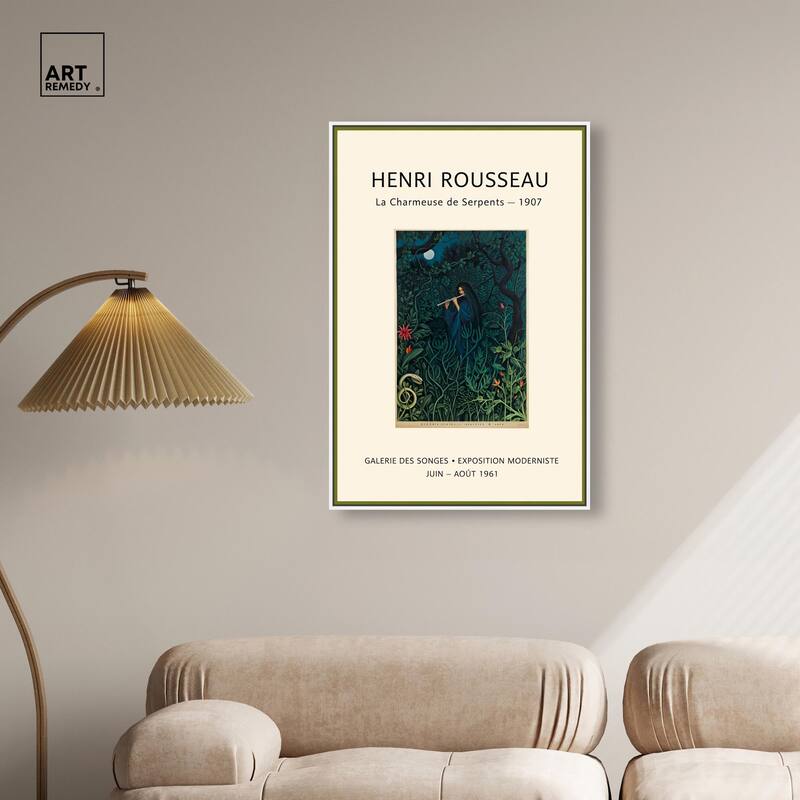 Rousseau's Jungle Dream Canvas by Art Remedy