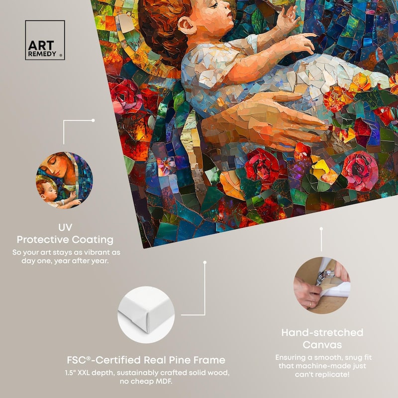 Glass Gospel II Canvas by Art Remedy, Gallery Wrapped