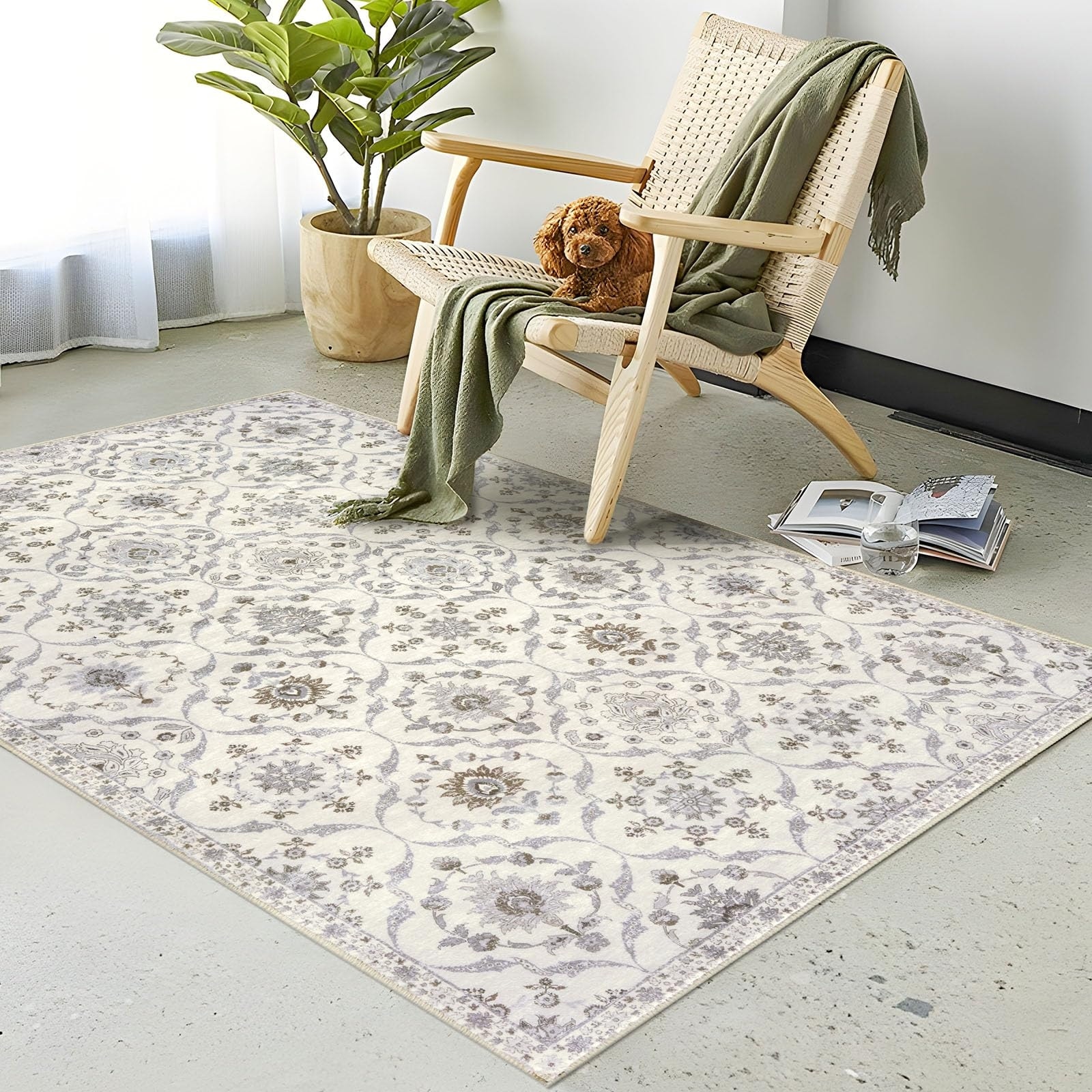 Vintage rug】122×67cm アフガニスタン ヘラート ミニサイズ