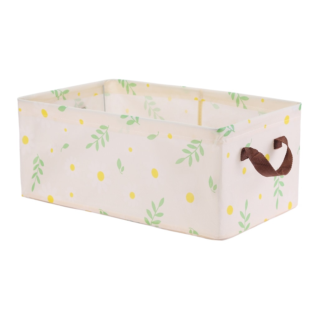 Storage Cube, Collapsible Storage Bin with Handles for Shelves, 1 Pack Storage Basket for Organizing Clothes - 19*11*8in