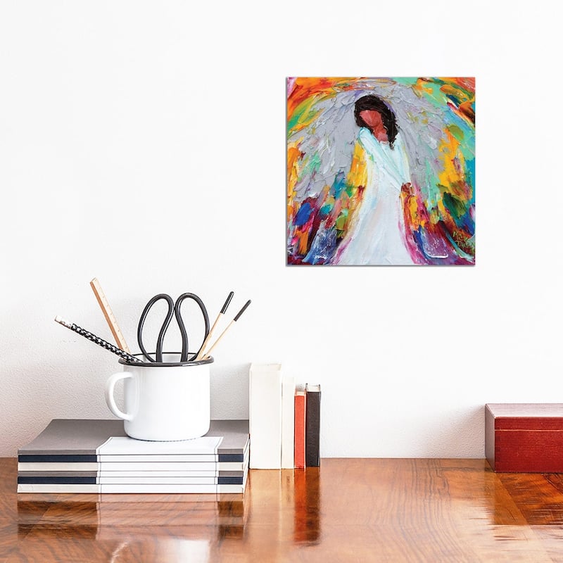 iCanvas "Angel" by Karen Tarlton Canvas Print - 12x12x0.75