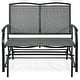 preview thumbnail 13 of 18, Costway Patio Glider Rocking Bench Double 2 Person Chair Loveseat - See Details