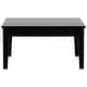 preview thumbnail 20 of 70, POLYTRENDS Shoreside HDPE Eco-Friendly All Weather Square Modern 32" Conversation Table