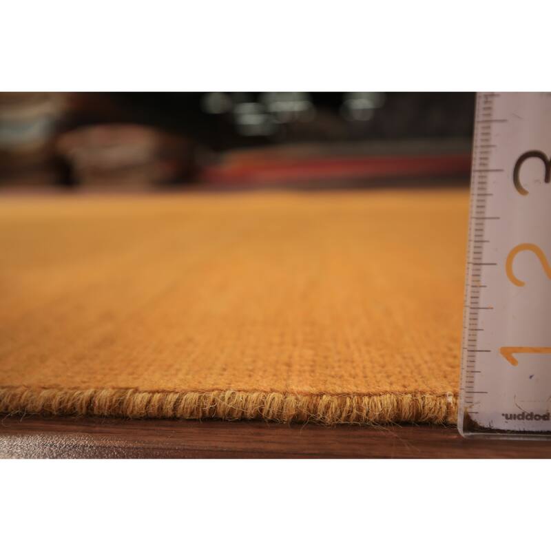 Modern Gabbeh Oriental Area Rug Hand-Knotted Wool Carpet - 5'5" x 7'5"