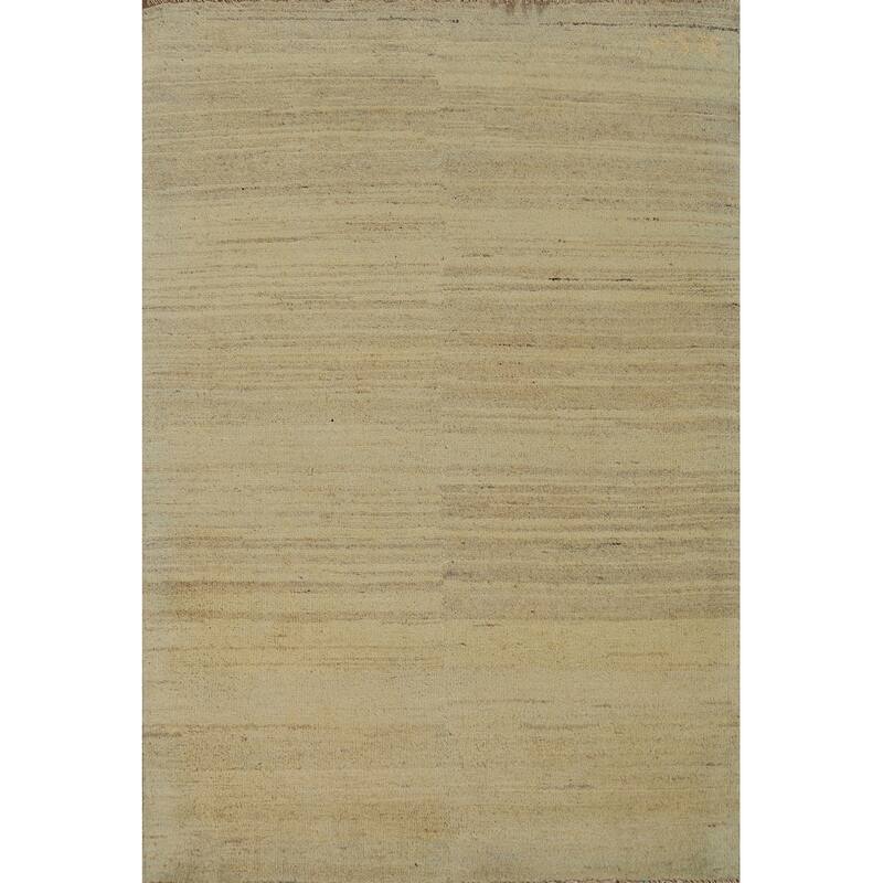 Gabbeh Oriental Accent Rug Hand-Knotted Wool Carpet - 2'9"x 4'2"