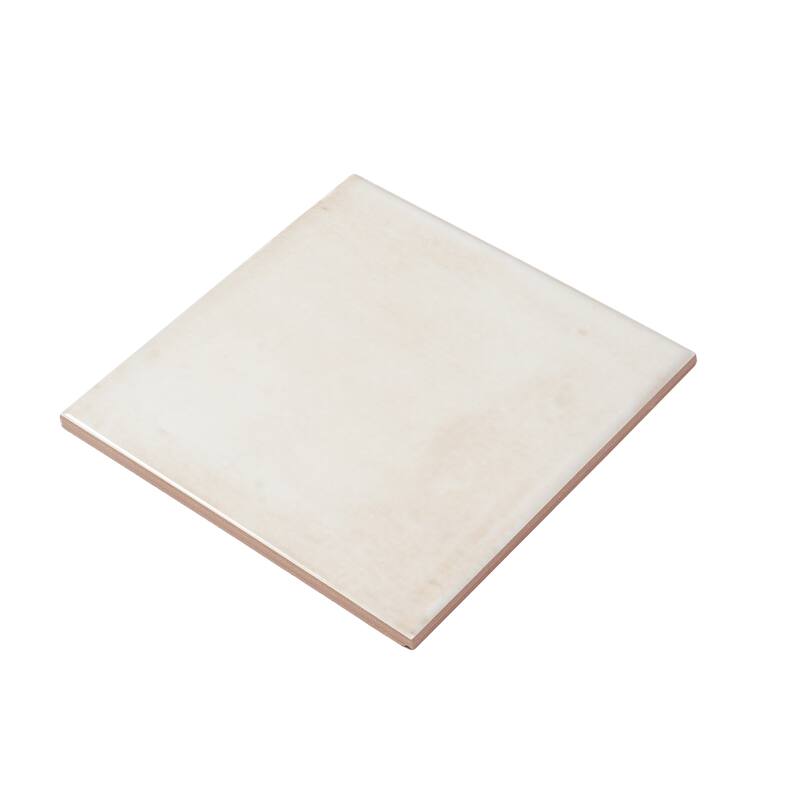 Zahara 6x6 Creamy off-white Porcelain Zellige Square Wall and Floor Tile (5.38 sq ft/case) - 22 Pack