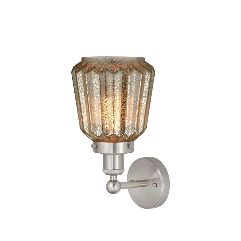 Innovations Lighting 616-1W-10-7 Chatham Sconce Chatham 10" Tall Wall