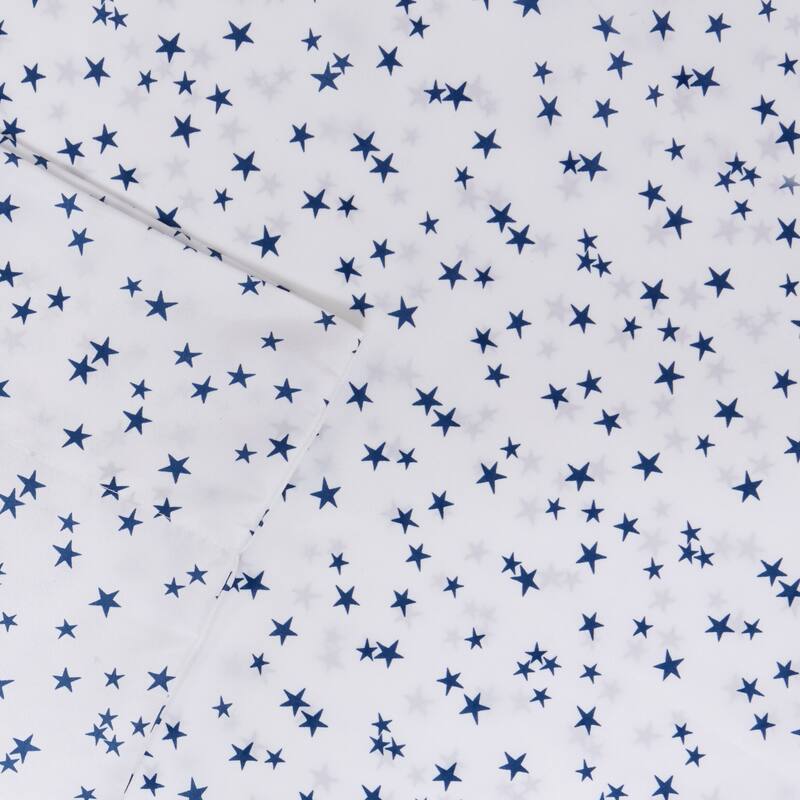 Intelligent Design Printed Microfiber Bed Sheet Set