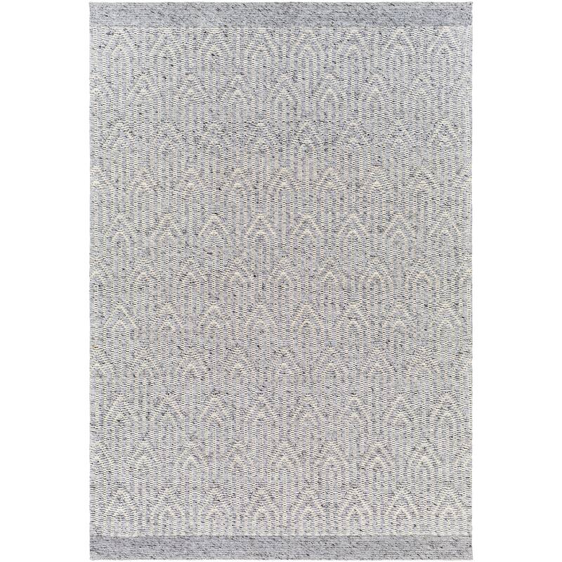 Zulie Handmade Art Deco Wool & Recycled PET Area Rug
