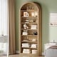 preview thumbnail 17 of 21, 78.7" Tall Modern Arched Bookcase