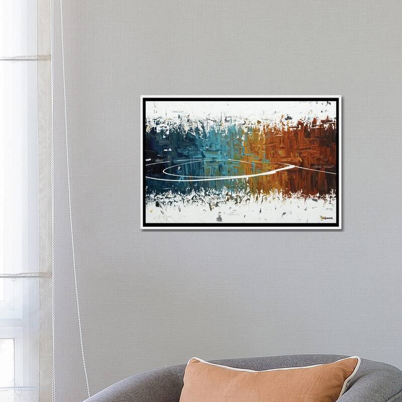 iCanvas "Eye of the Beholder" by Carmen Guedez Framed Canvas Print