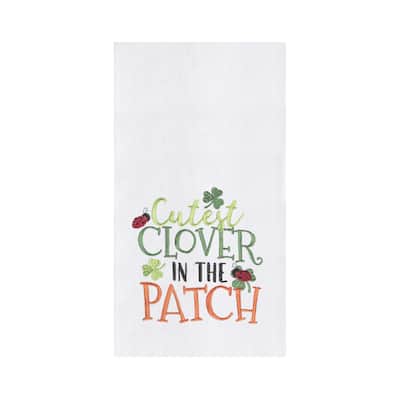 Cutest Clover In The Patch Kitchen Dishtowel