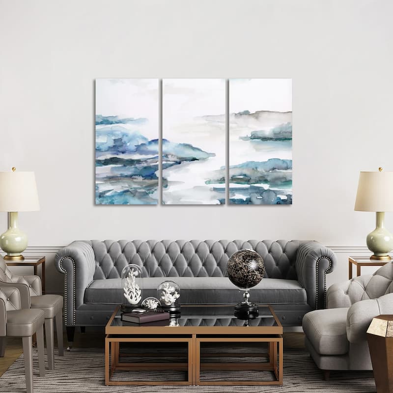 iCanvas "Estuary II" by Nan 3-Piece Canvas Wall Art Set - 40x60x1.5