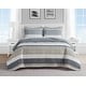 preview thumbnail 4 of 15, Nautica Ridgeport Cotton Reversible Quilt Set Beige - Full - Queen