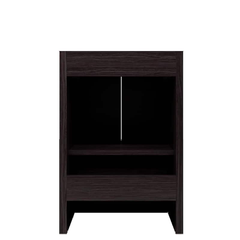 Dove 24'' Freestanding Vanity with Reinforced Acrylic Sink