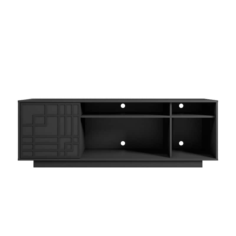 Modern Contemporary Storage TV Stand for TVs Up to 70 Inches