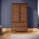 preview thumbnail 12 of 21, Grain Wood Furniture Greenport 2-door Armoire Brushed Walnut