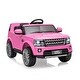 preview thumbnail 13 of 28, Licensed Electric Ride on Car for Kids 3-8 Pink