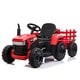preview thumbnail 6 of 43, 12V Kids Ride On Tractor with Trailer, Battery Powered Electric Car w/ Music, USB, Music, LED Lights