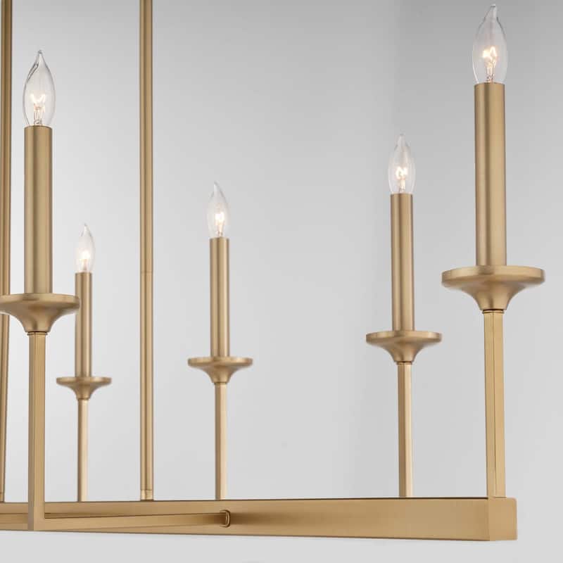 Quorum International 6505-8 Eldorado 8 Light 48" Wide Taper Candle