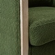 preview thumbnail 30 of 165, KINWELL 31"W Oak Frame Upholstered Swivel Barrel Armchair