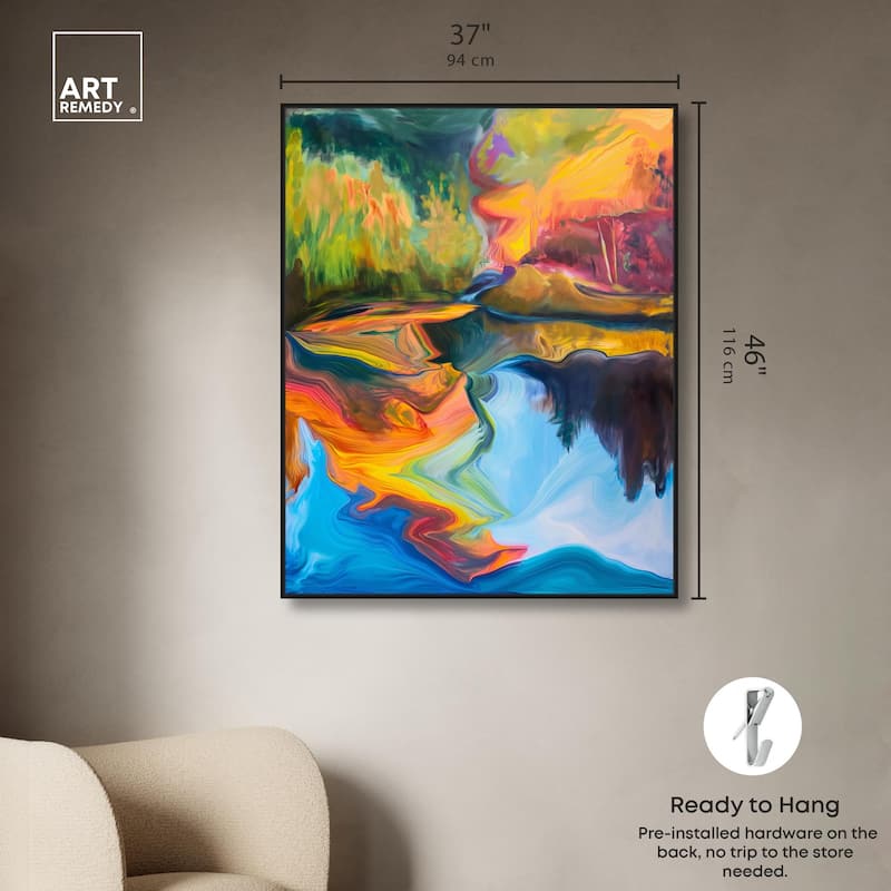 Aurora's Embrace Canvas by Art Remedy