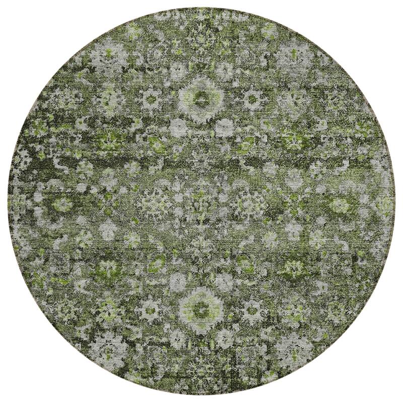 HomeRoots Oriental Traditional Rectangle Outdoor Rug
