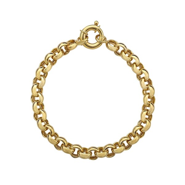 Rollo Chain Bracelet in 14K Gold-Plated Sterling Silver - Yellow