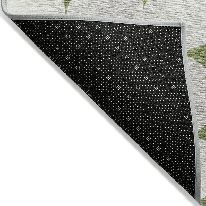 Machine Washable Indoor/ Outdoor Chantille Modern Puffy Rug