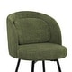 preview thumbnail 32 of 61, Swivel Bar Stools Set Of 2/3/4, Metal Bar Stools, Modern Upholstered Bar Stools For Kitchen Island - 20.3"W X 20.3"D X 39"H
