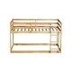 preview thumbnail 10 of 8, Natural Twin Solid Rubber Wood Loft Bed with Ladder