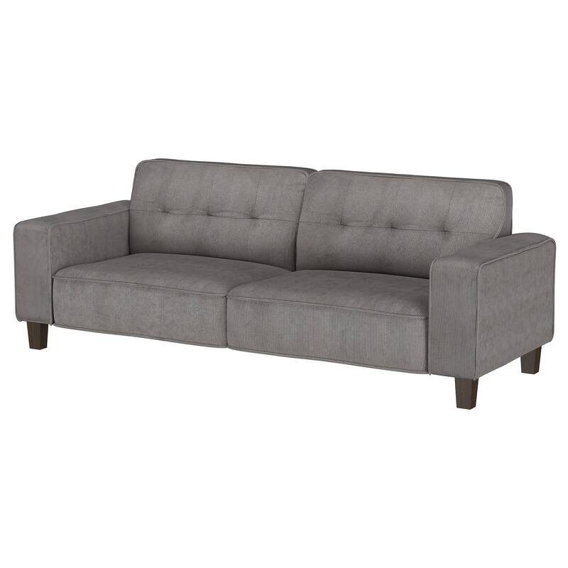 Deerhurst Upholstered Track Arm Tufted Sofa