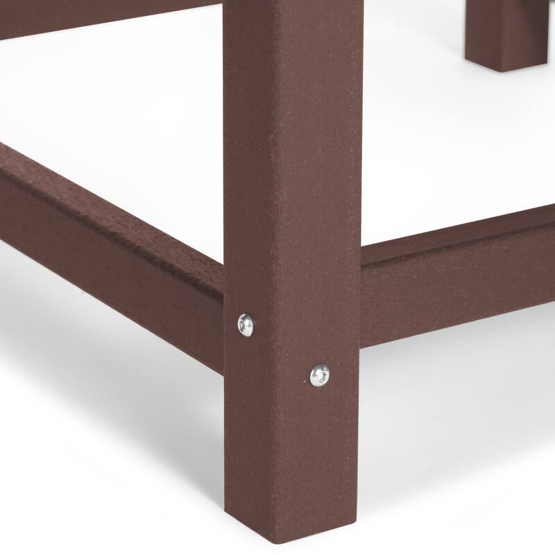 Laguna Outdoor Poly Adirondack 38" Round Coffee Table