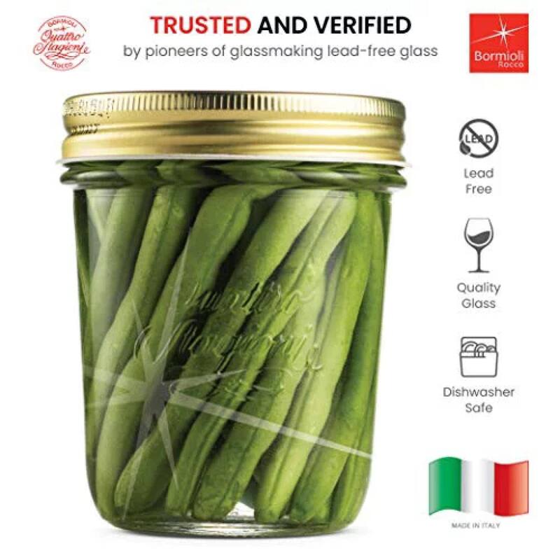 Bormioli Rocco Quattro Stagioni Mason Jar
