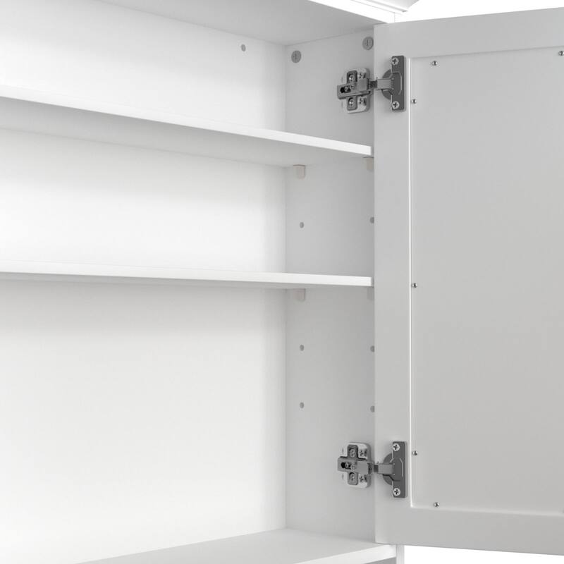 VEIKOUS Oversized Bathroom Medicine Cabinet Wall Mounted Storage with Mirrors