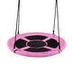 preview thumbnail 2 of 21, Outdoor and Indoor 40-Inch Flying Saucer Tree Swing for Play and Fun - 40" ~ 63" Pink
