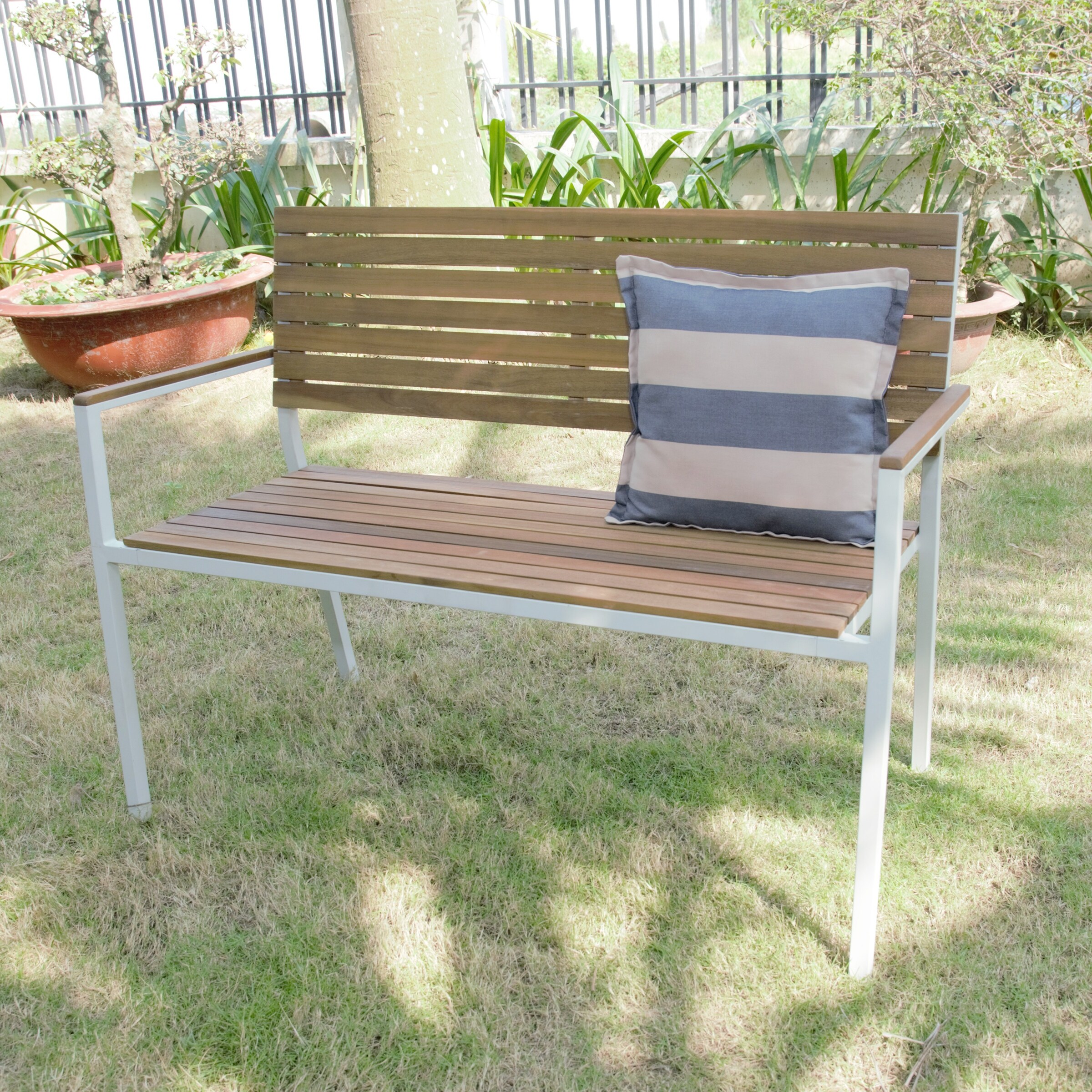 Portside double adirondack bench store