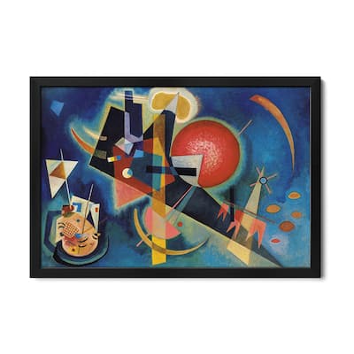 Im Blau Premium Framed Poster by Wassily Kandinsky