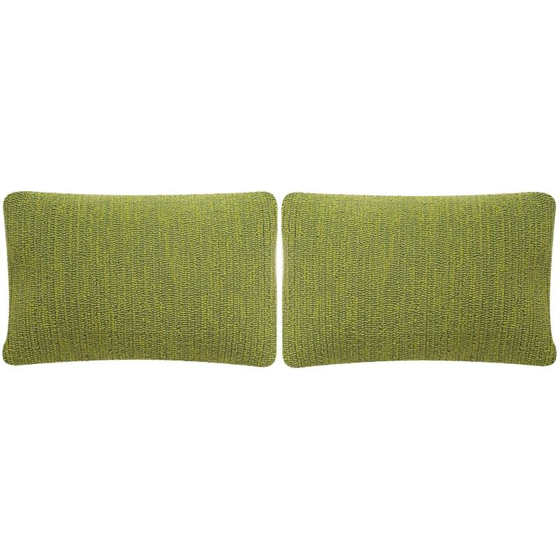 SAFAVIEH Soleil Besa Indoor/ Outdoor 12-inch x 20-inch Throw Pillow (Set of 2)