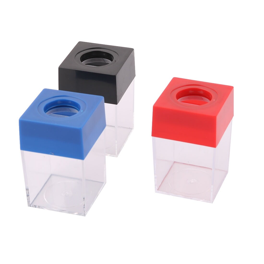 3pcs Paper Clip Holders Small Paper Clip Container Portable Paper Clips  Dispenser with Magnetic Top