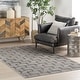 preview thumbnail 9 of 14, Nuloom Xanthe Geometric Area Rug 10' x 14' - Grey - Rectangle
