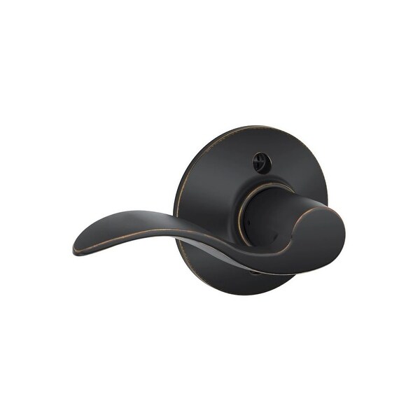 Schlage F170-ACC-LH Accent Left Handed Non-Turning One-Sided Dummy Door Lever