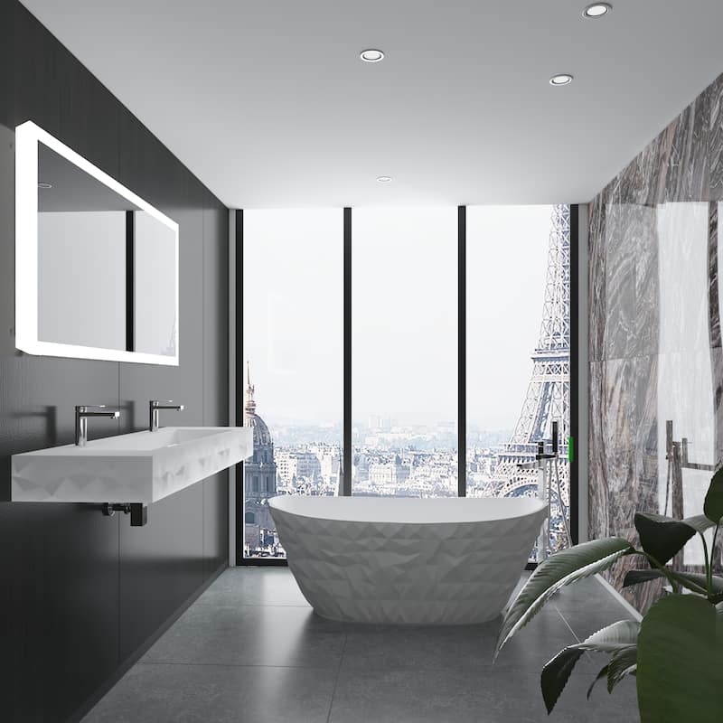 Knightsbrook 36"&60" Floating Wall Mounted Bathroom Sink