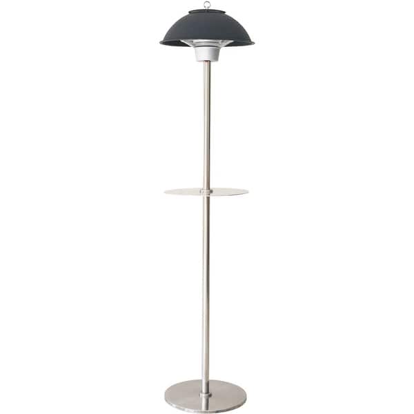 slide 2 of 10, Hanover Electric Carbon Infrared Heat Lamp with Built-In Table Stand, Black